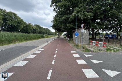 Fietspad Helmondseweg tussen Weert en Nederweert nu helemaal klaar
