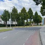 Wiekendreef - Beoogde locatie voor een rotonde