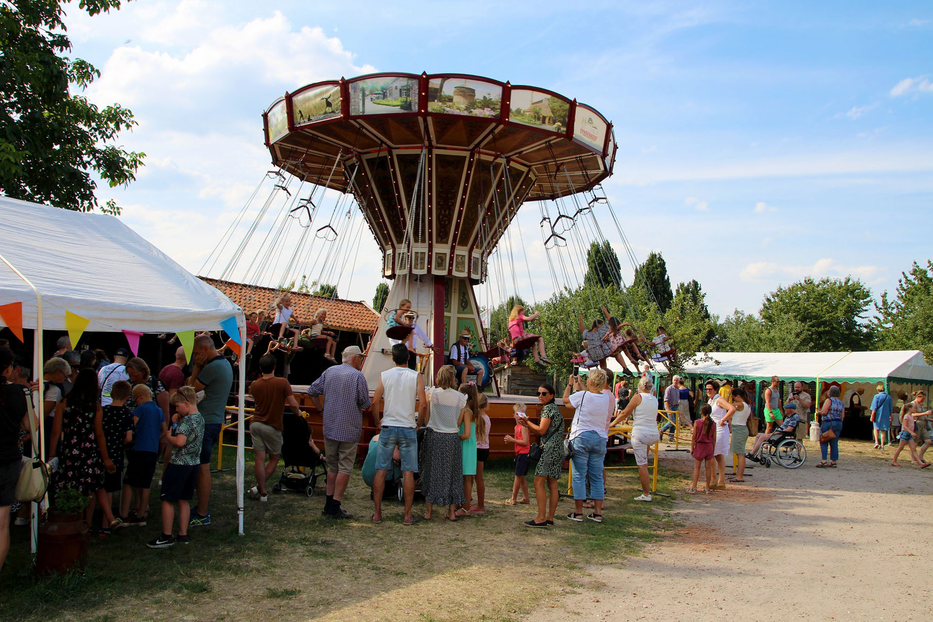 Nostalgische kinderkermis op Eynderhoof
