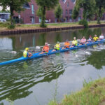 Achtpersoonsboot van Roeivereniging Weert