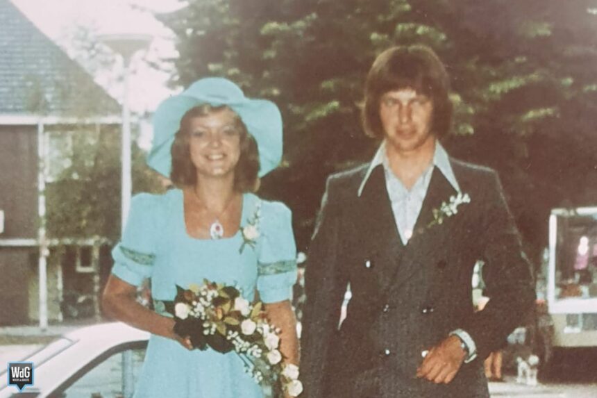 Toos en Henk zijn vandaag 50 jaar getrouwd