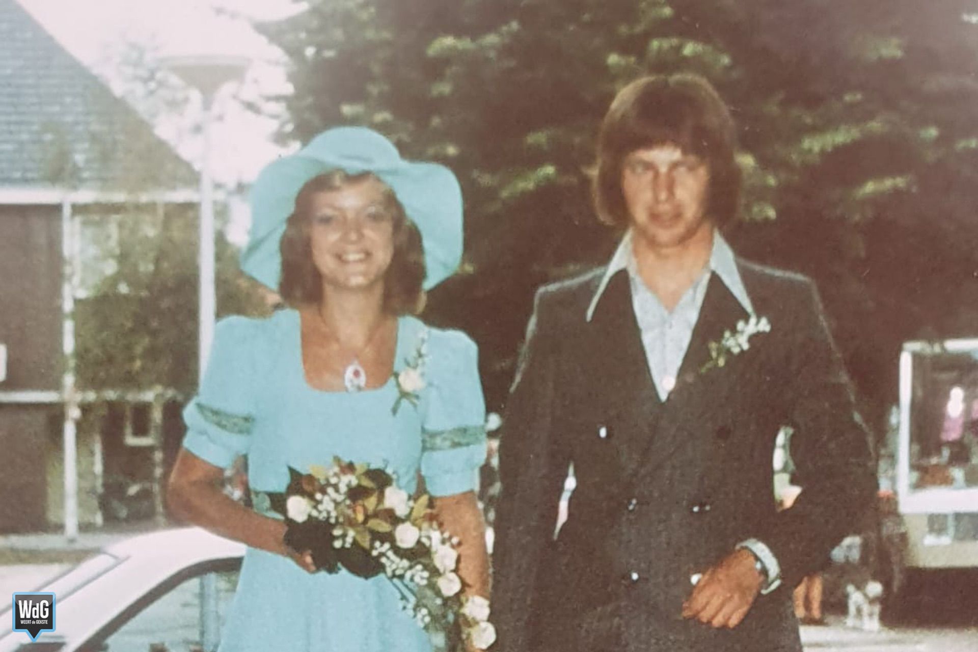 Toos en Henk zijn vandaag 50 jaar getrouwd