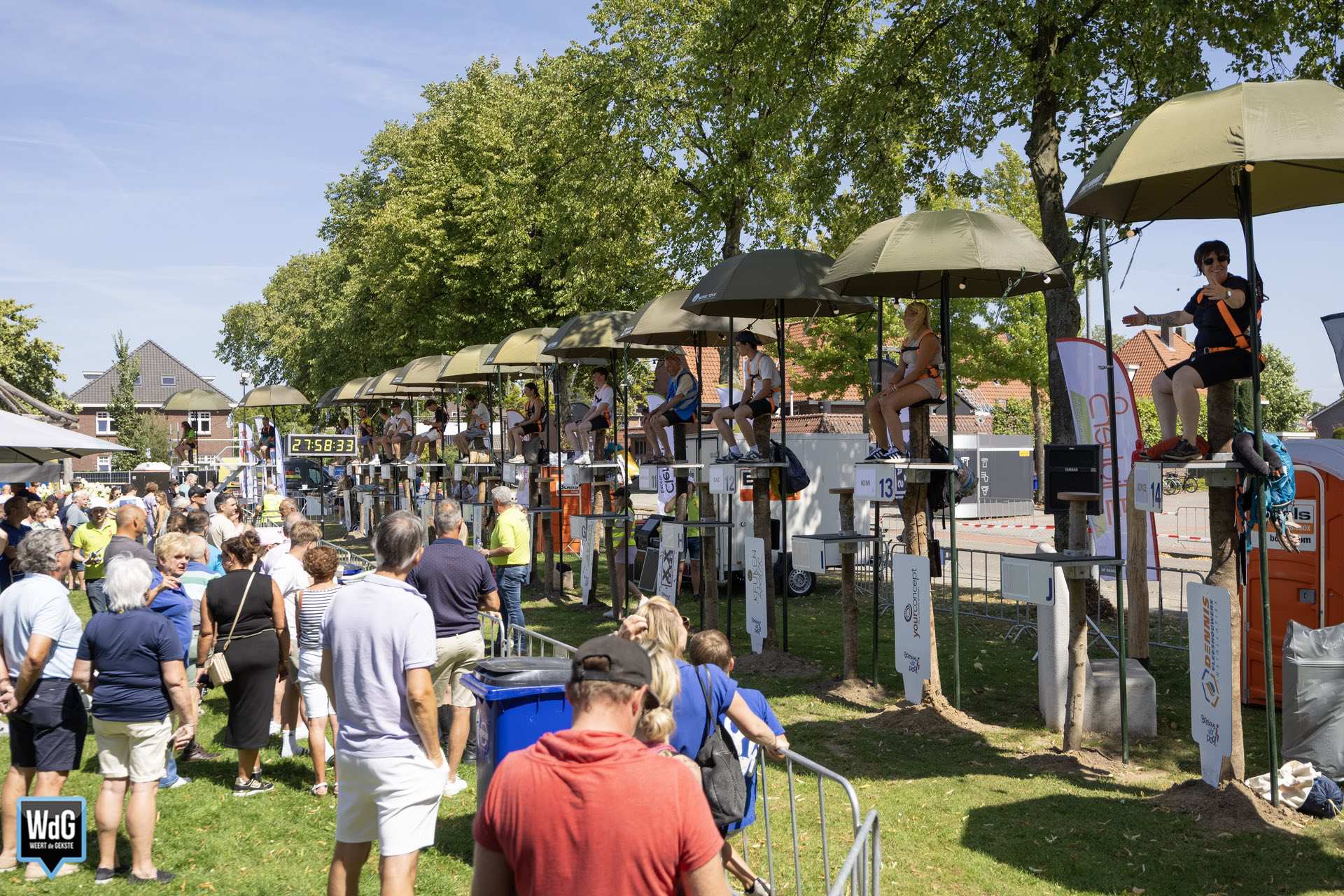Zitmarathon bij Bosseve vör Paol voor goed doel van start