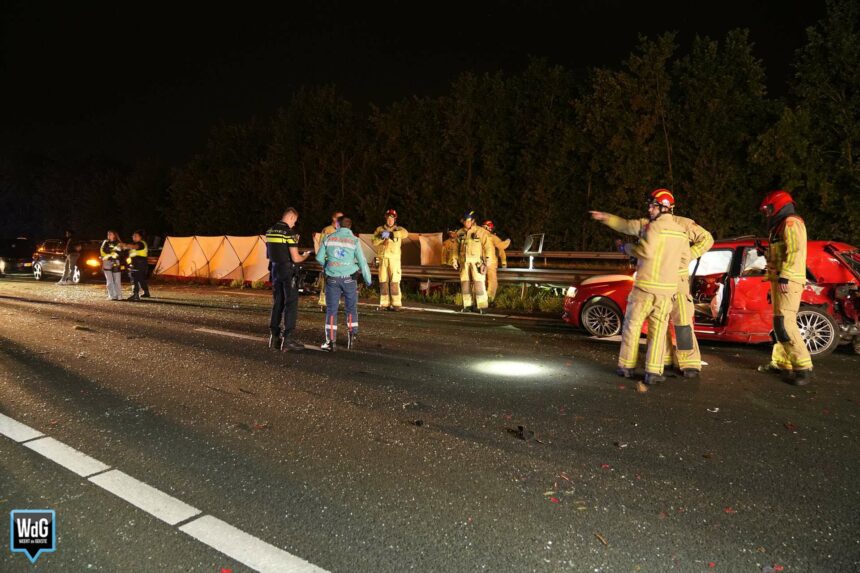 Dronken bestuurder betrokken bij dodelijk ongeval A2 Maarheeze