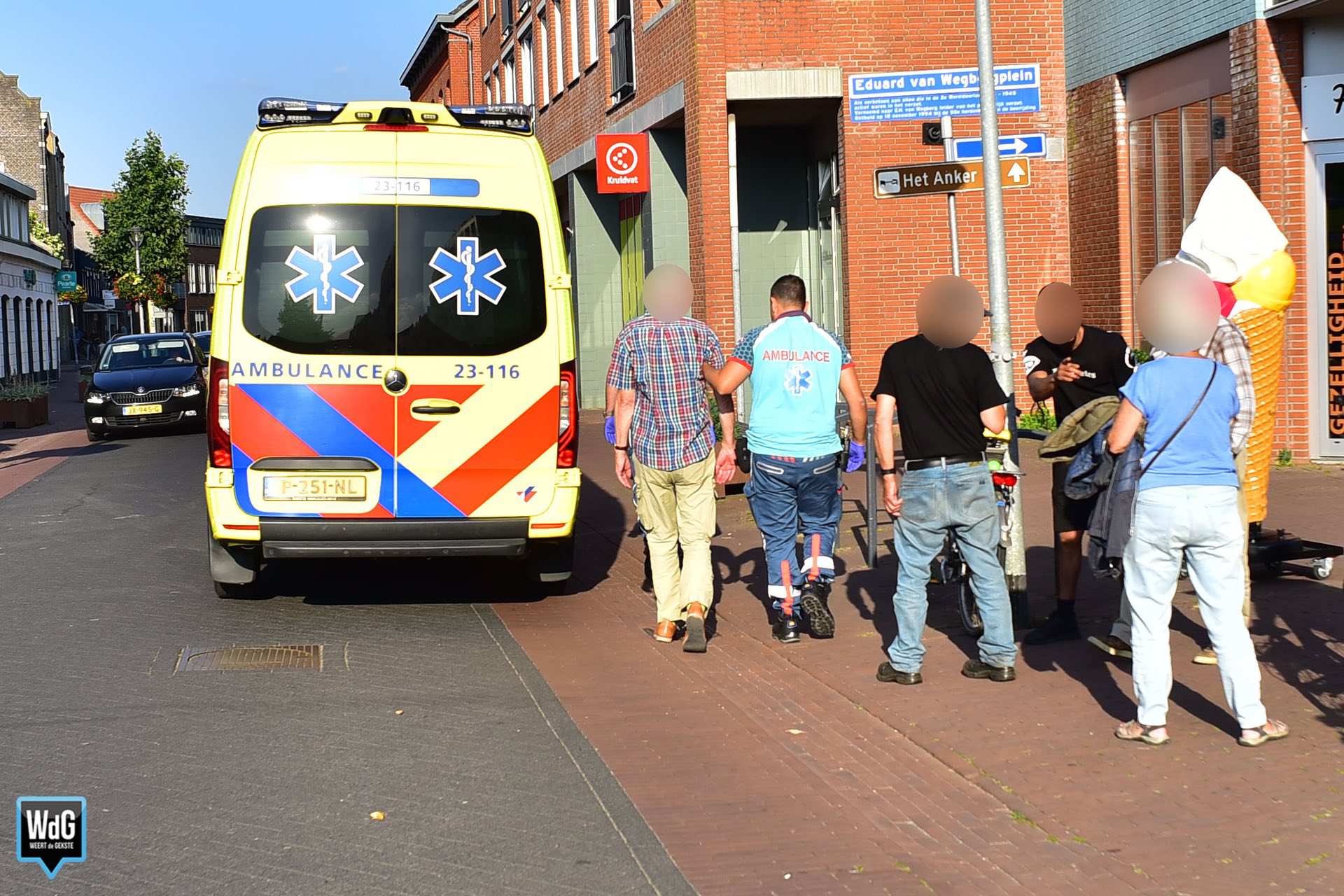 Fietser gewond na valpartij in Heythuysen