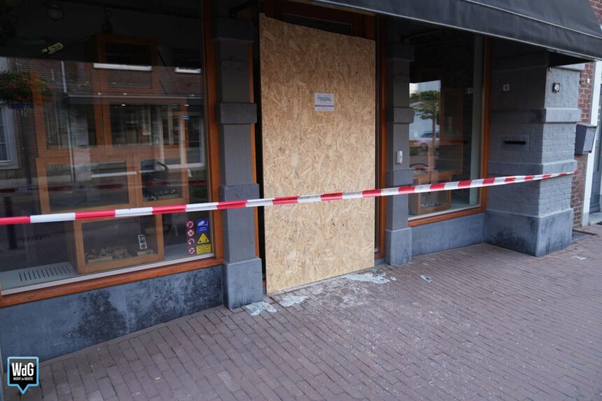 Flinke schade na inbraak bij edelsmid in Heythuysen