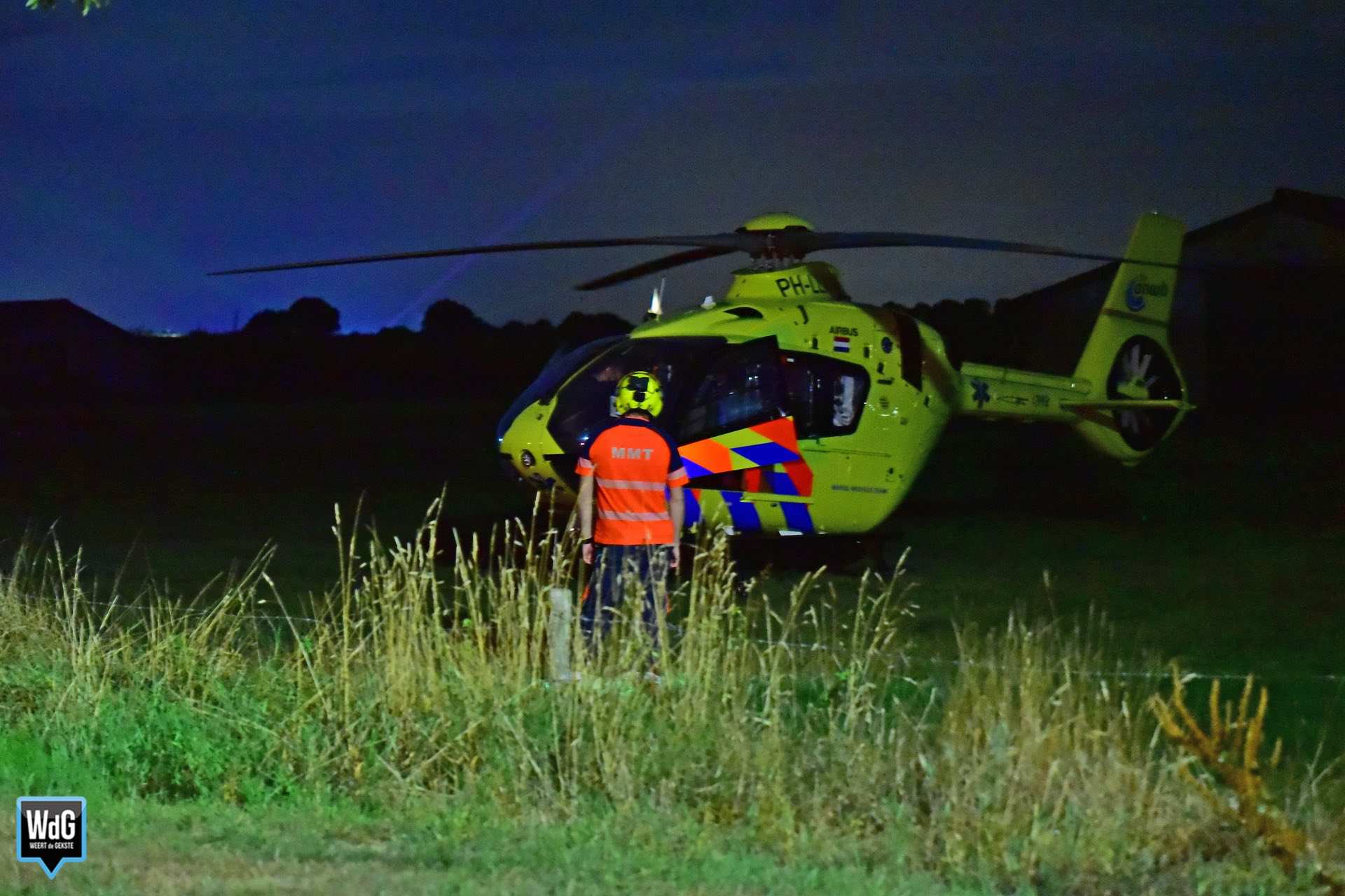 Traumaheli ingezet bij medische noodsituatie in Ospel