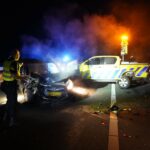 Botsing tegen auto Rijkswaterstaat na ongeval met gezin