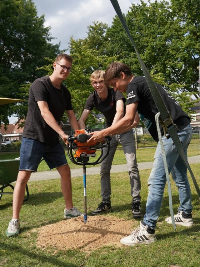 Opbouw Zomerfeest Fatima