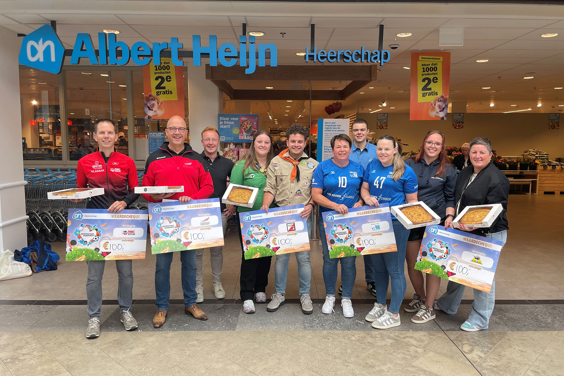 'Spek de kas'-actie bij AH Heerschap
