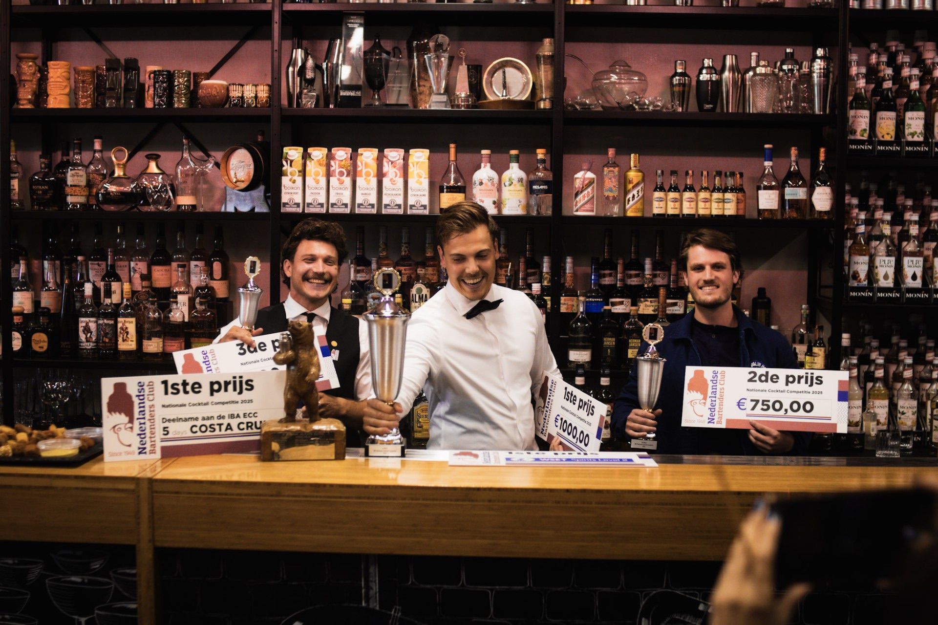 Weertenaar derde op Nationale Cocktail Competitie