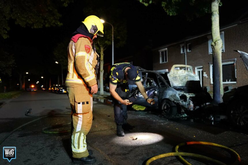 Politie zoekt getuigen van autoband Schuttebeemd