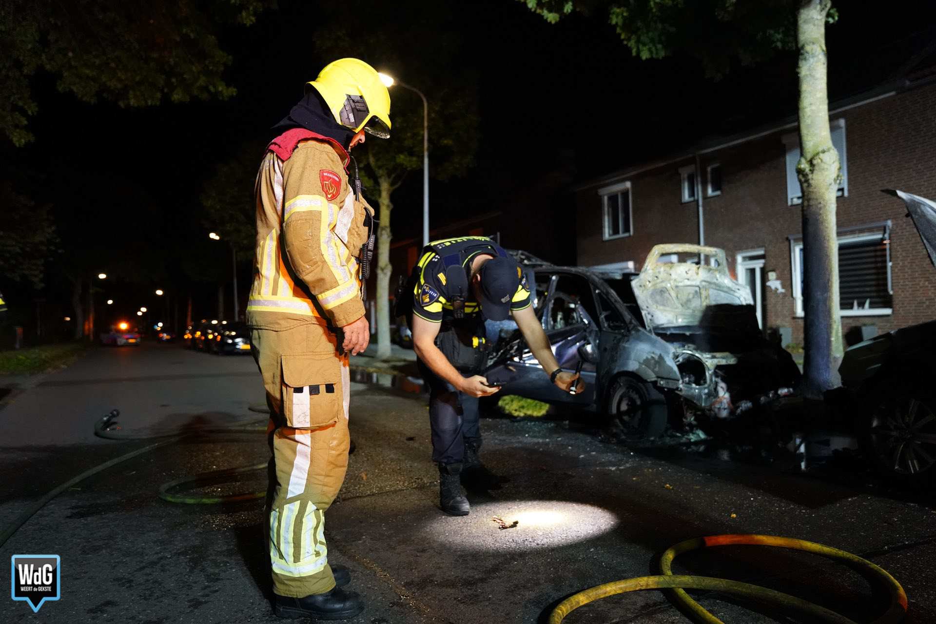Politie zoekt getuigen van autoband Schuttebeemd