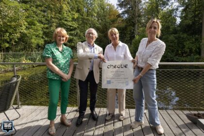 Frênske schenkt opbrengst boek aan Franciscus Hospice