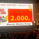 Rotary Filmavond levert 2000 euro op voor Weerter Minima Groep
