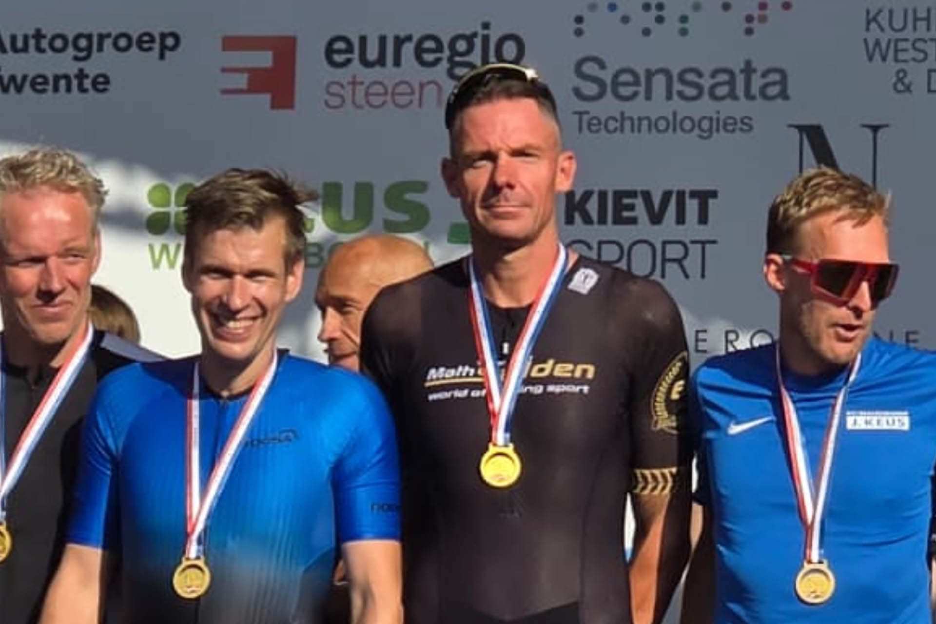 Jaimie Louwers Nederlands kampioen duathlon 40+ in Borne