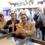 Kamelenrace met burgemeesters uit Weert, Cranendonck en België
