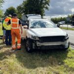 Auto botst met vrachtwagen bij verzorgingsplaats Groote Bleek