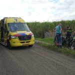 Speed pedelec-rijder lelijk ten val op Grensweg in Stramproy