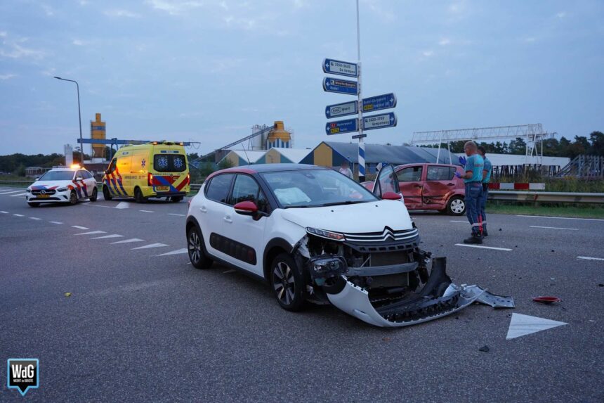 Gewonde bij ongeval op T-splitsing Kempenweg-Trancheeweg