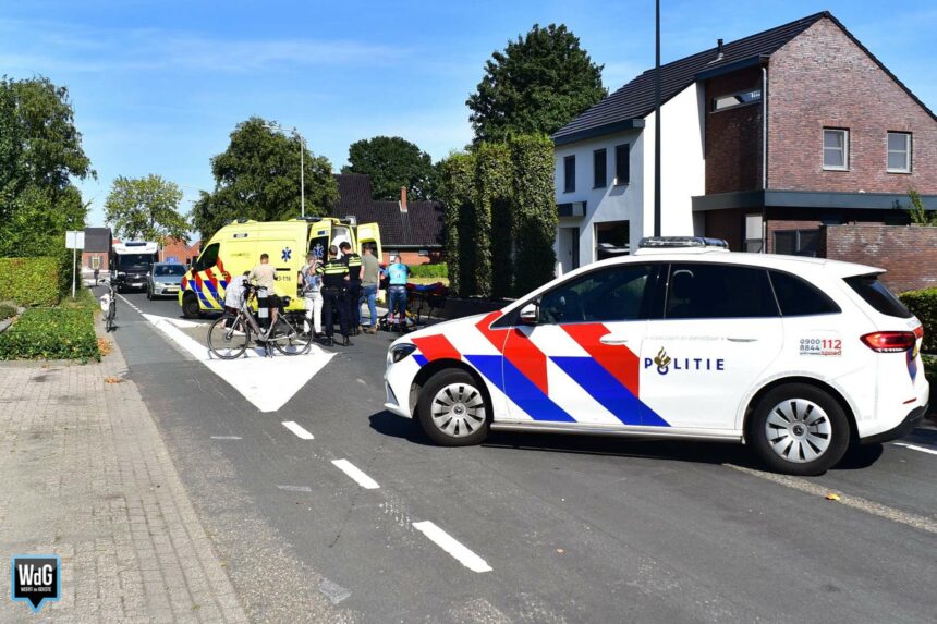 Fietser gewond na val bij wegversmalling in Ospel