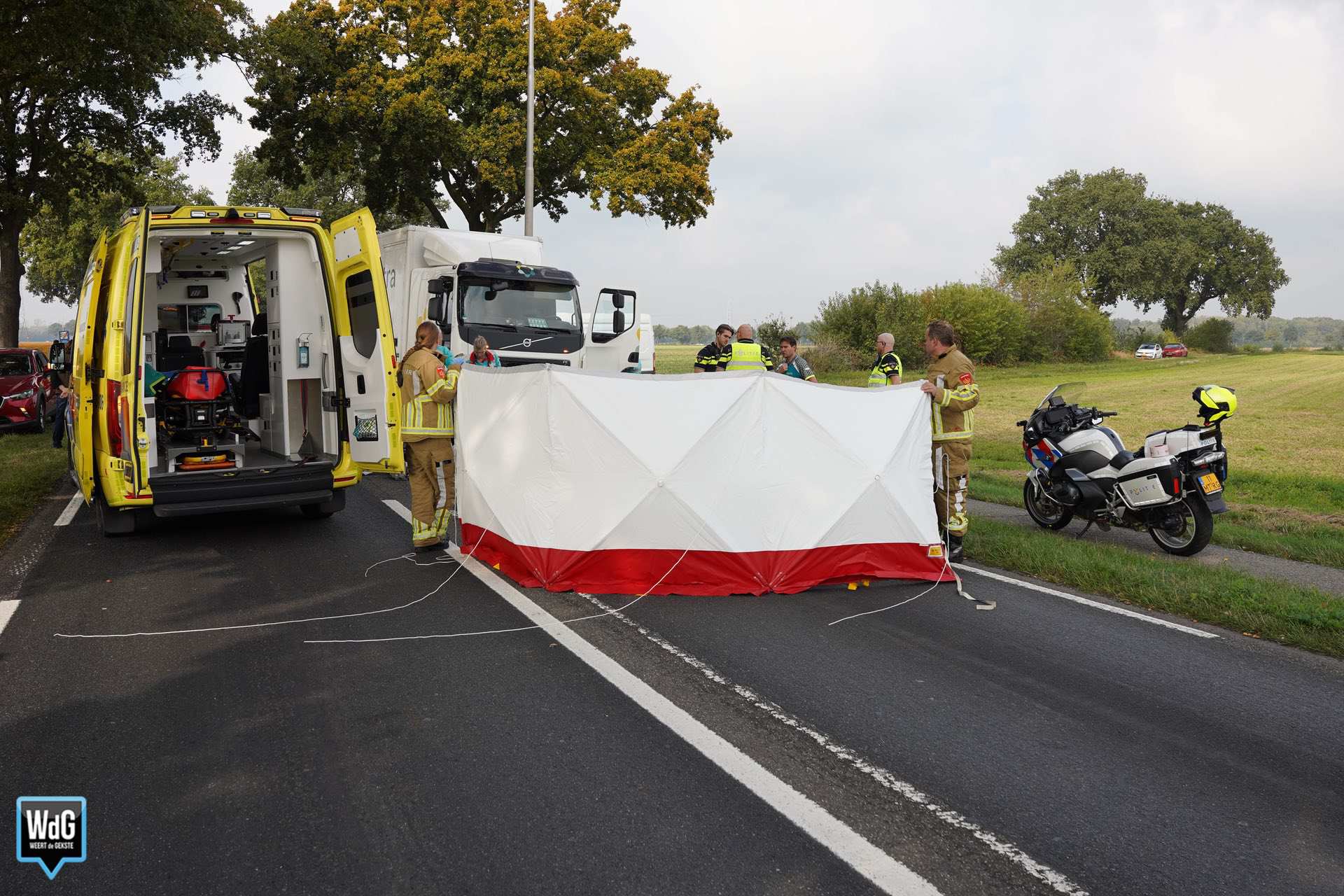 Ernstig ongeval op N280 bij Baexem