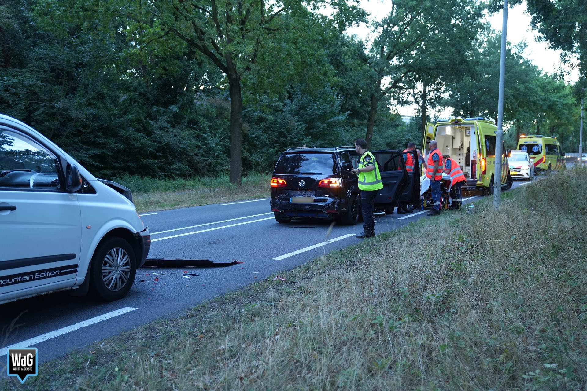 'Brake check' leidt tot ongeval met gewonde op de Ringbaan-Oost