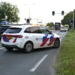 Auto botst met voetganger op Ringbaan-Noord