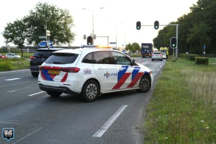 Auto botst met voetganger op Ringbaan-Noord