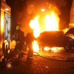 Langdurige brand bij plug-in hybride auto in Hunsel