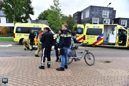 Fietsster aangereden Geenestraat