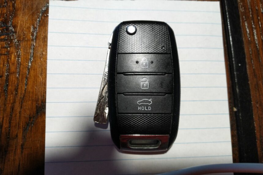 Kia sleutel gevonden