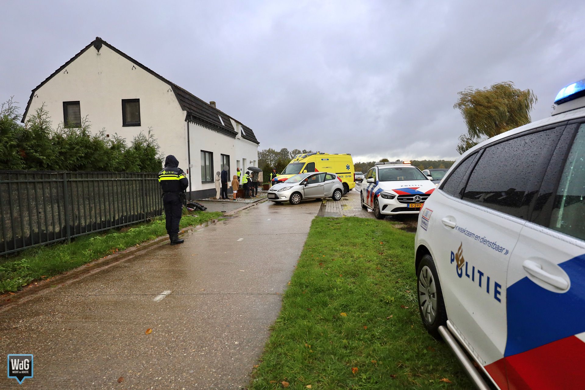 Ongeval Maaseikerweg bromfietser en automobilist