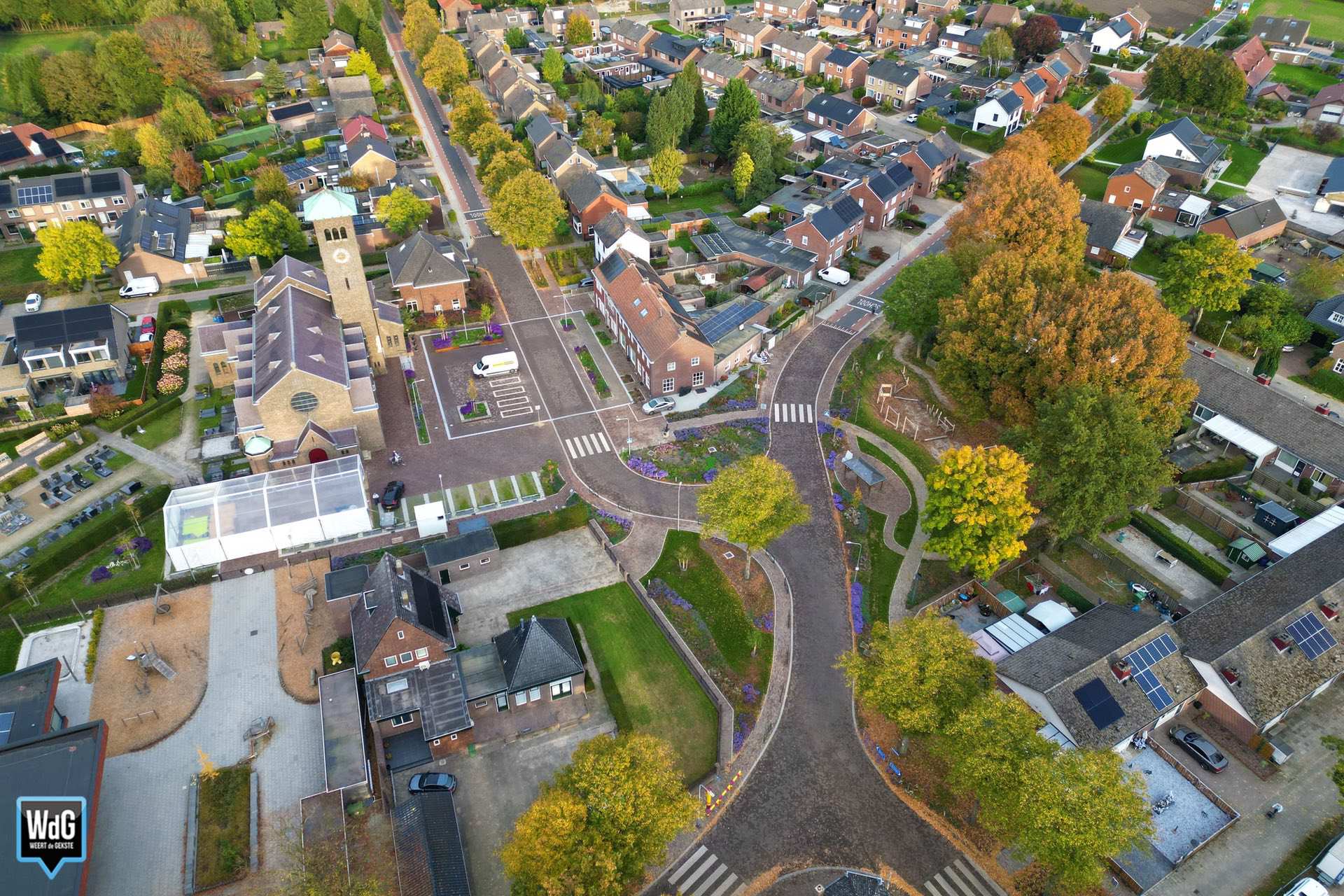 Vernieuwde dorpskern Altweerterheide