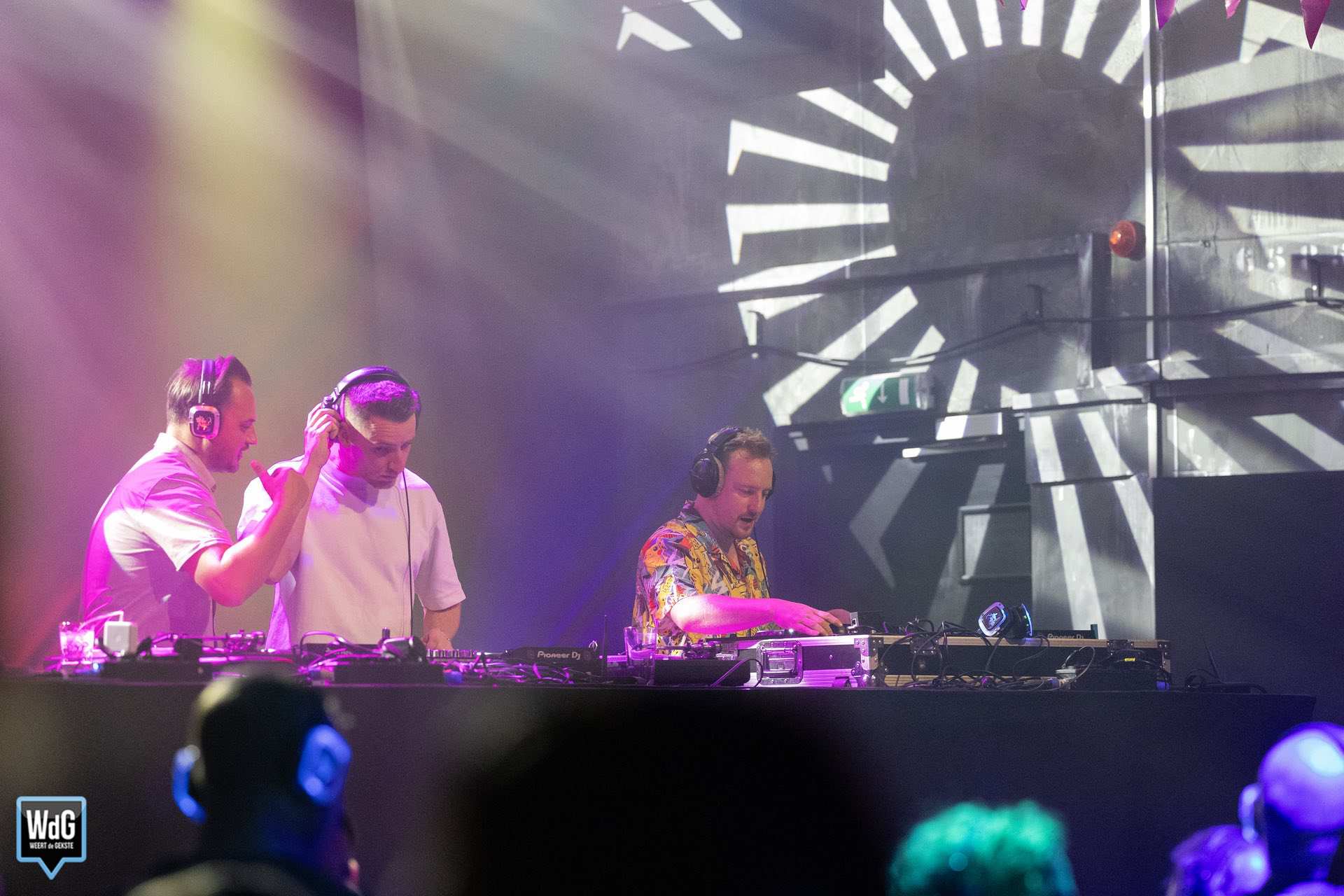 Archieffoto WdG - DJ's in De Bosuil