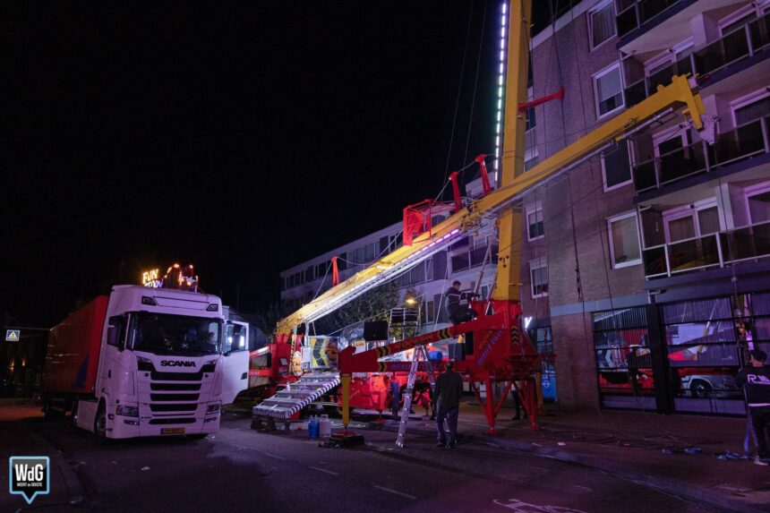 Kermis Weert zit erop: afbouw is in volle gang