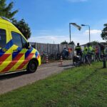 Fietster lelijk ten val in Nederweert