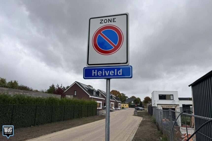 Verkeerd straatnaambord in Altweerterheide