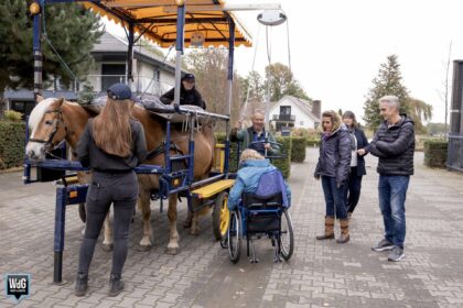 Met paarden ontspanning en plezier voor mensen met beperking