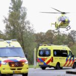 Traumahelikopter naar zwembad vanwege noodsituatie met kind