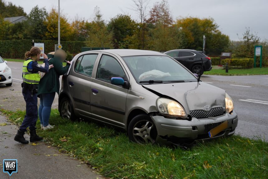 Kop-staartbotsing op de Maaseikerweg