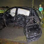 Auto zwaar beschadigd bij ongeval op Roermondseweg