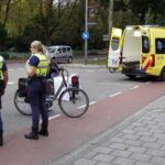 Fietsers botsen op Kasteelsingel