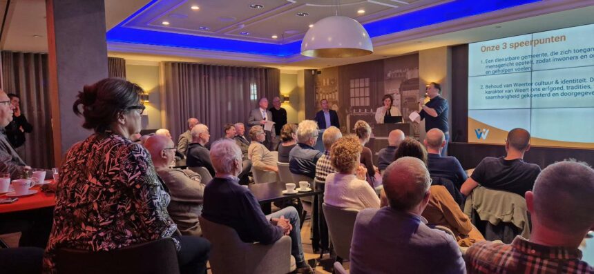 Nieuwe partij OnsWeert gestart met avond vol energie