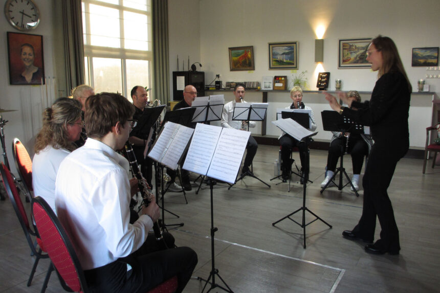 RICK’s Clarinet Choir treedt op in De Mariënburght Budel