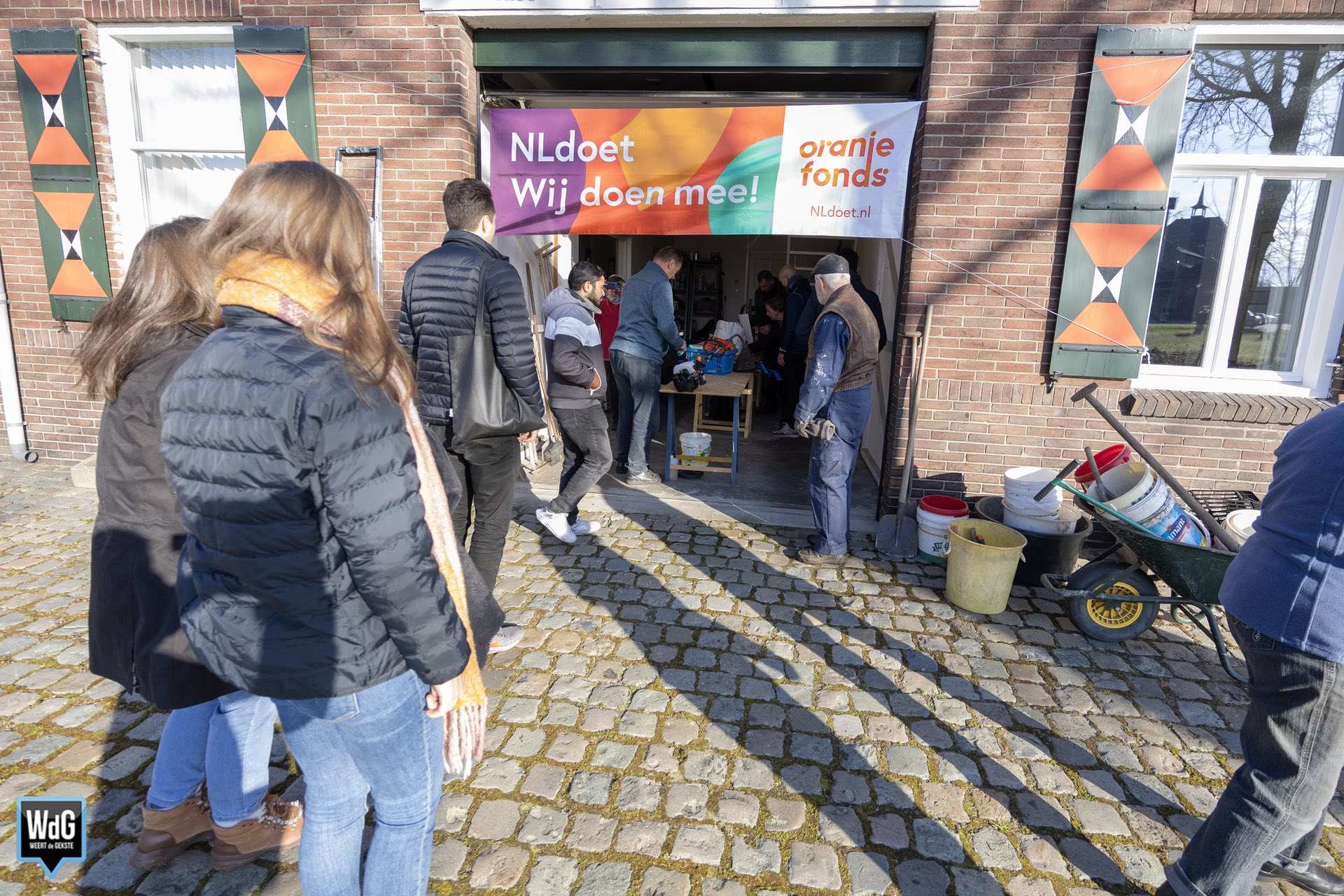 Archieffoto WdG - NLdoet bij Vrakkerplein