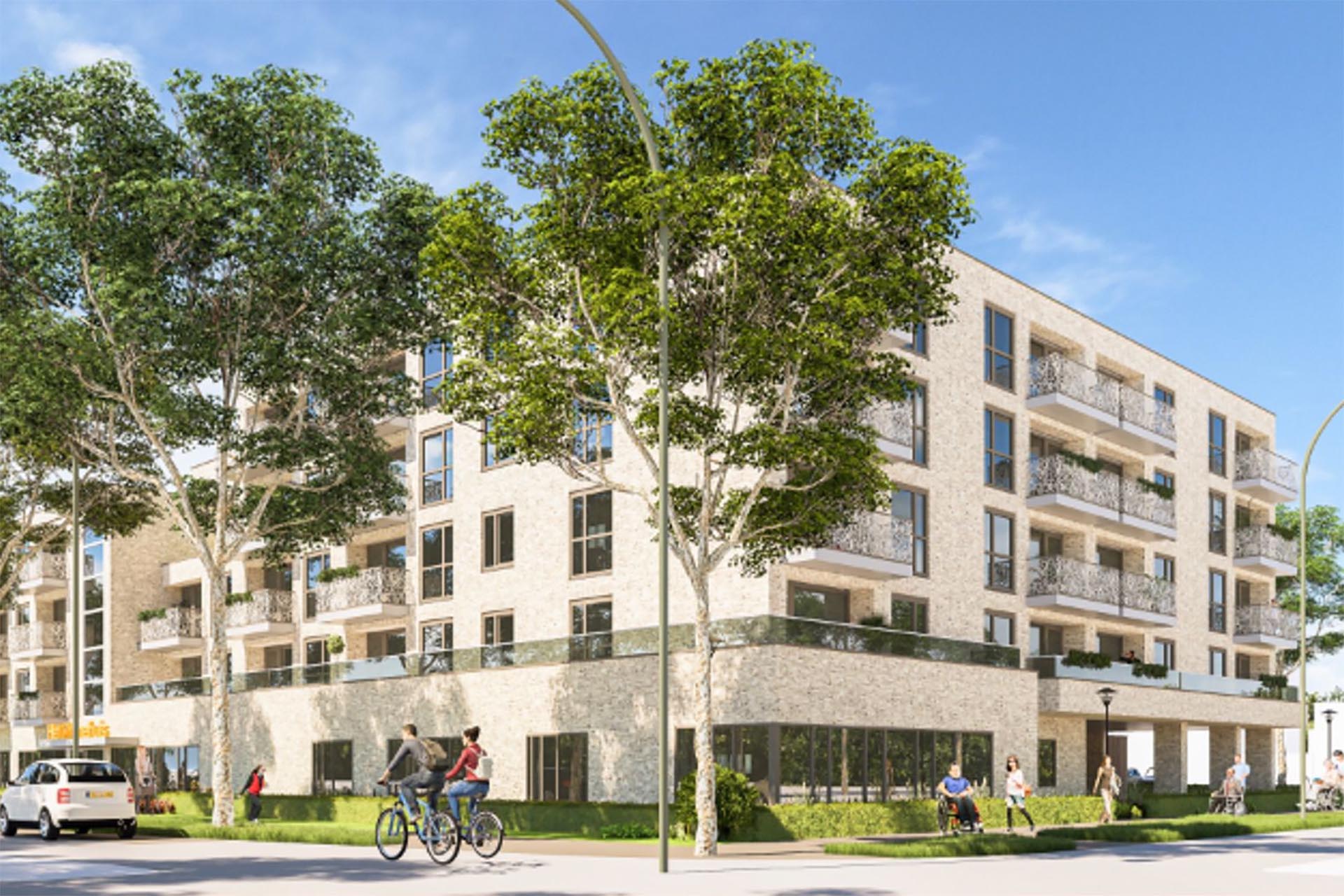 Schets nieuwbouw ’t Zonnehuis