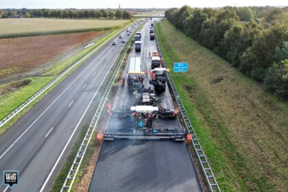 Archieffoto WdG - Werkzaamheden snelweg A2