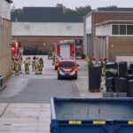 Gasfles vat vlam bij bedrijf in Maarheeze