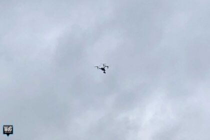 Archieffoto WdG - Willekeurige drone in de lucht